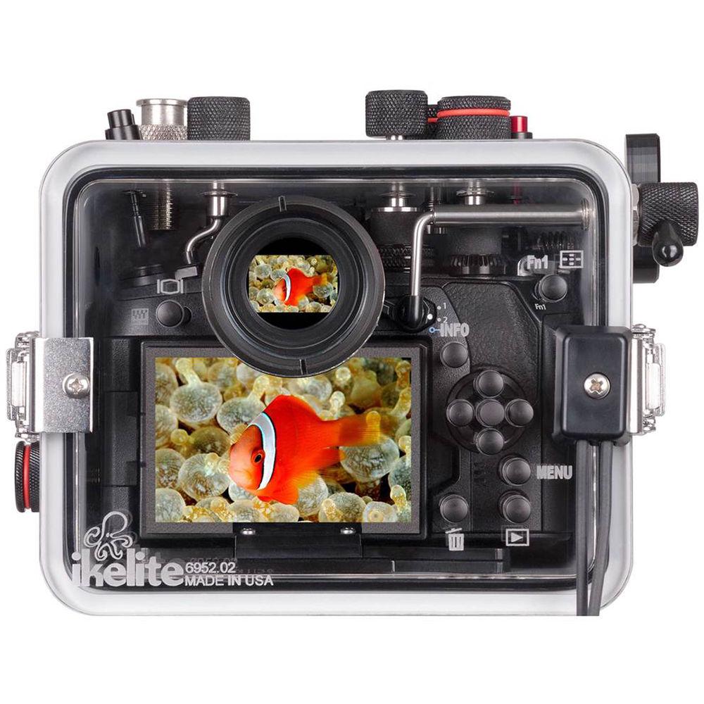Ikelite 200DLM B Underwater TTL Housing for Panasonic Lumix GX9 Mirrorless Micro Four-Thirds Cameras