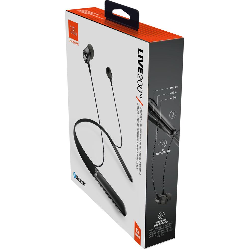 JBL Live 200BT In-Ear Neckband Wireless Headphones