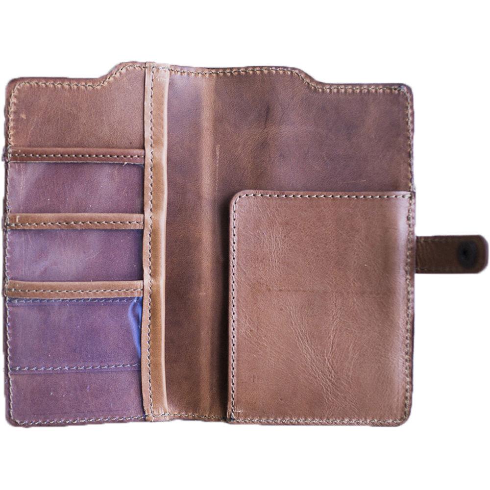 Kelly Moore Bag Passport Wallet Full Grain Leather
