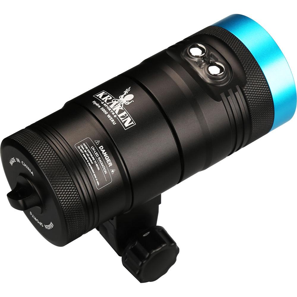 Kraken Sports Hydra 5000 WSRU Underwater Video Light