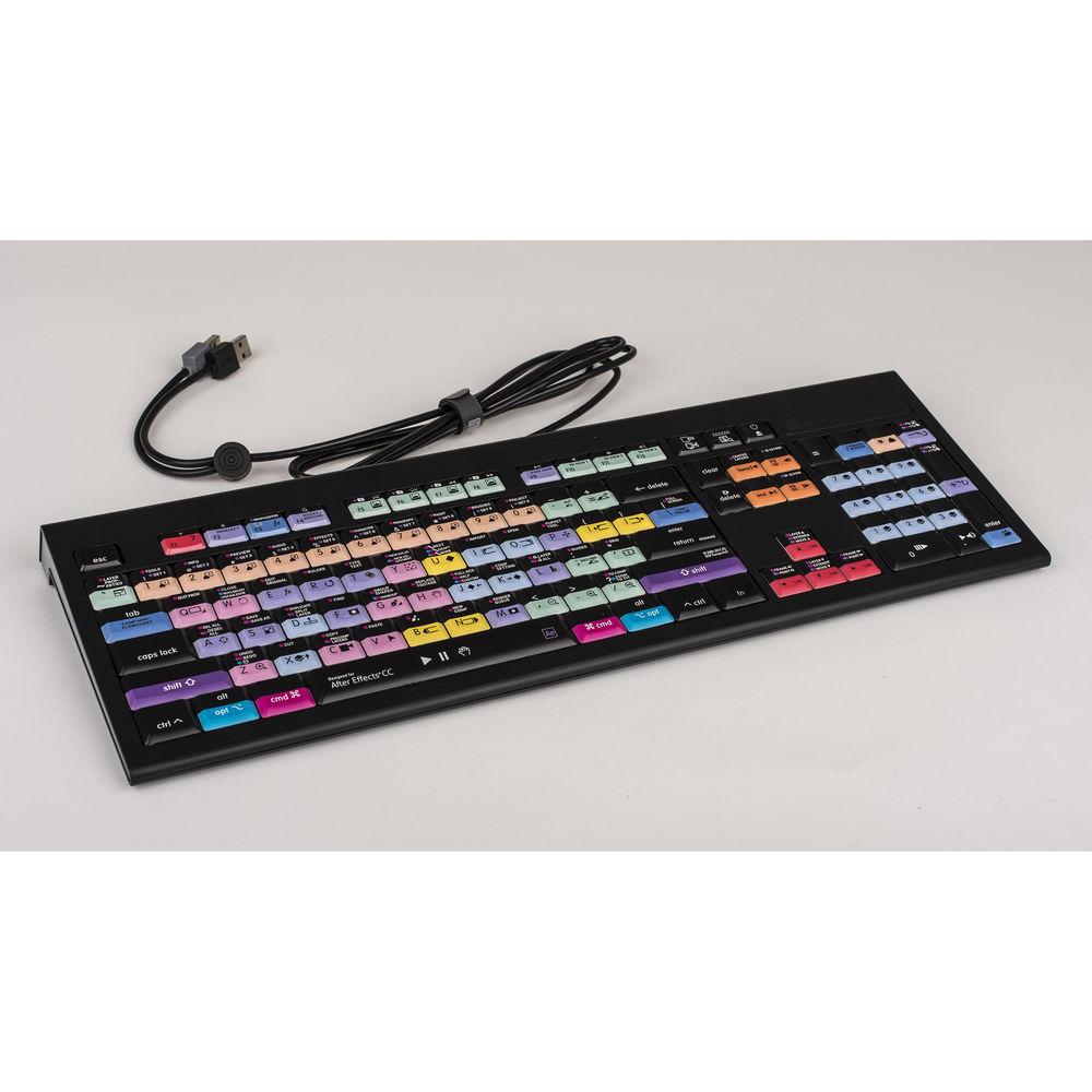 LogicKeyboard Astra Series Adobe After Effects CC Backlit Keyboard for Mac