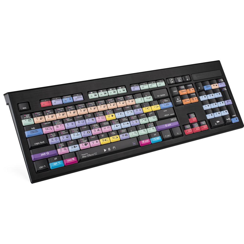 LogicKeyboard Astra Series Adobe After Effects CC Backlit Keyboard for Mac