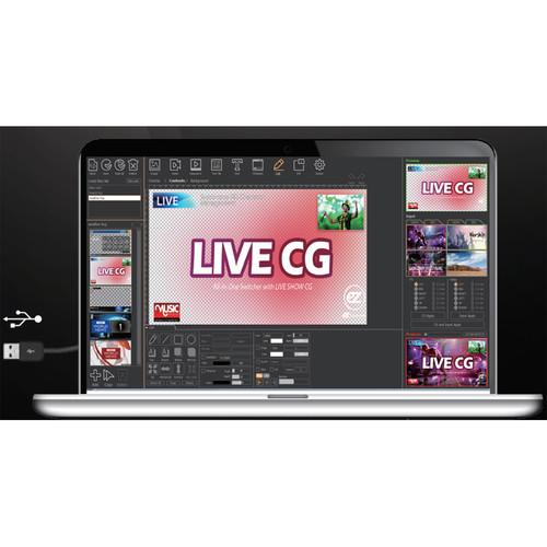 Lumantek ez-CGER HD Switcher & Graphic Mixer with ez-LiveSurface Control Surface, Lumantek, ez-CGER, HD, Switcher, &, Graphic, Mixer, with, ez-LiveSurface, Control, Surface