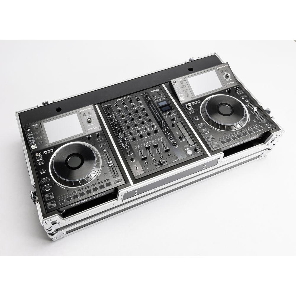 Magma Bags DJ Controller Case for One Denon X-1800 Prime Mixer & Two SC-5000 Prime Players