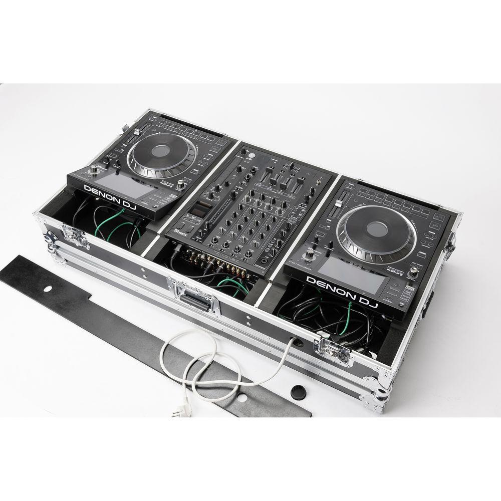 Magma Bags DJ Controller Case for One Denon X-1800 Prime Mixer & Two SC-5000 Prime Players