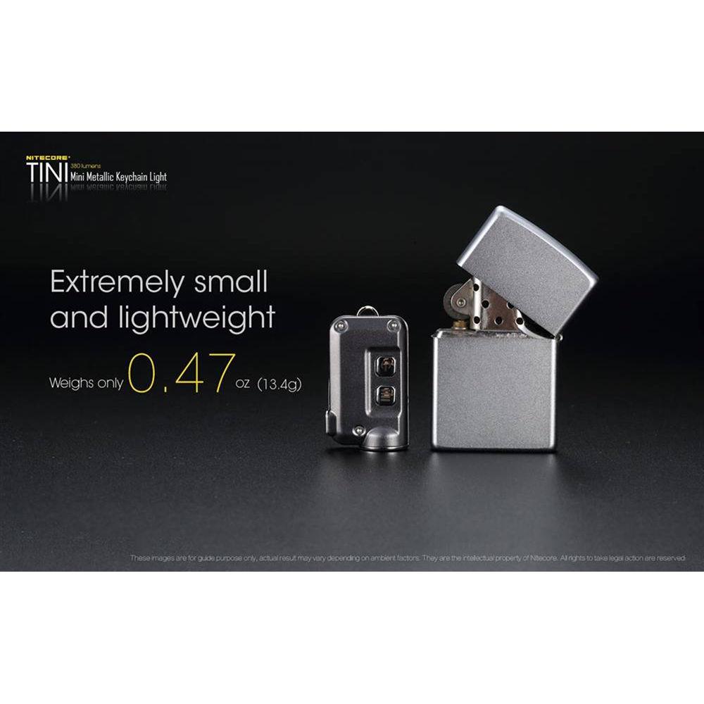 Nitecore Tini Metallic Key Chain Light