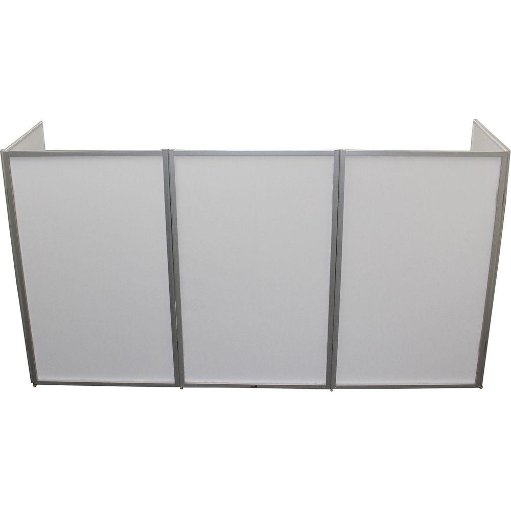 ProX XF-5X3048S 5-Panel Pro DJ Facade with Silver Trim
