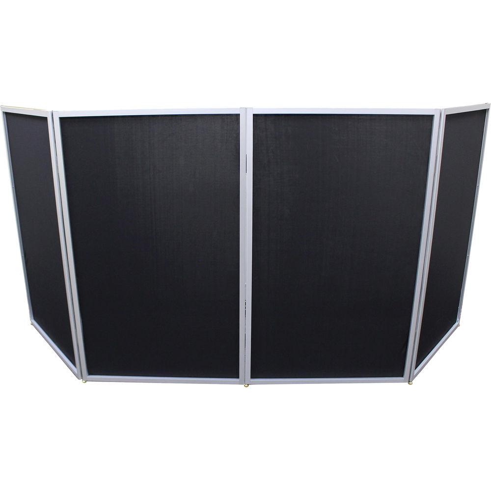ProX XF-5X3048S 5-Panel Pro DJ Facade with Silver Trim