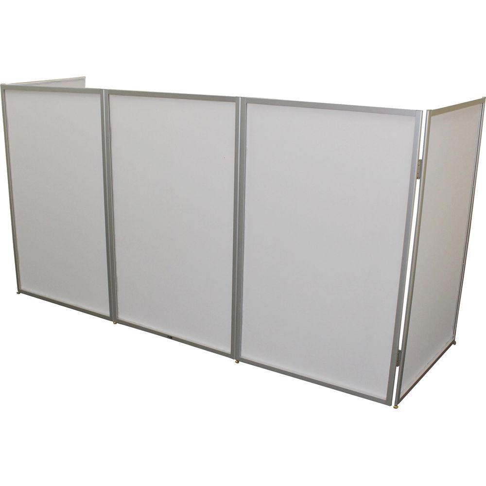 ProX XF-5X3048S 5-Panel Pro DJ Facade with Silver Trim