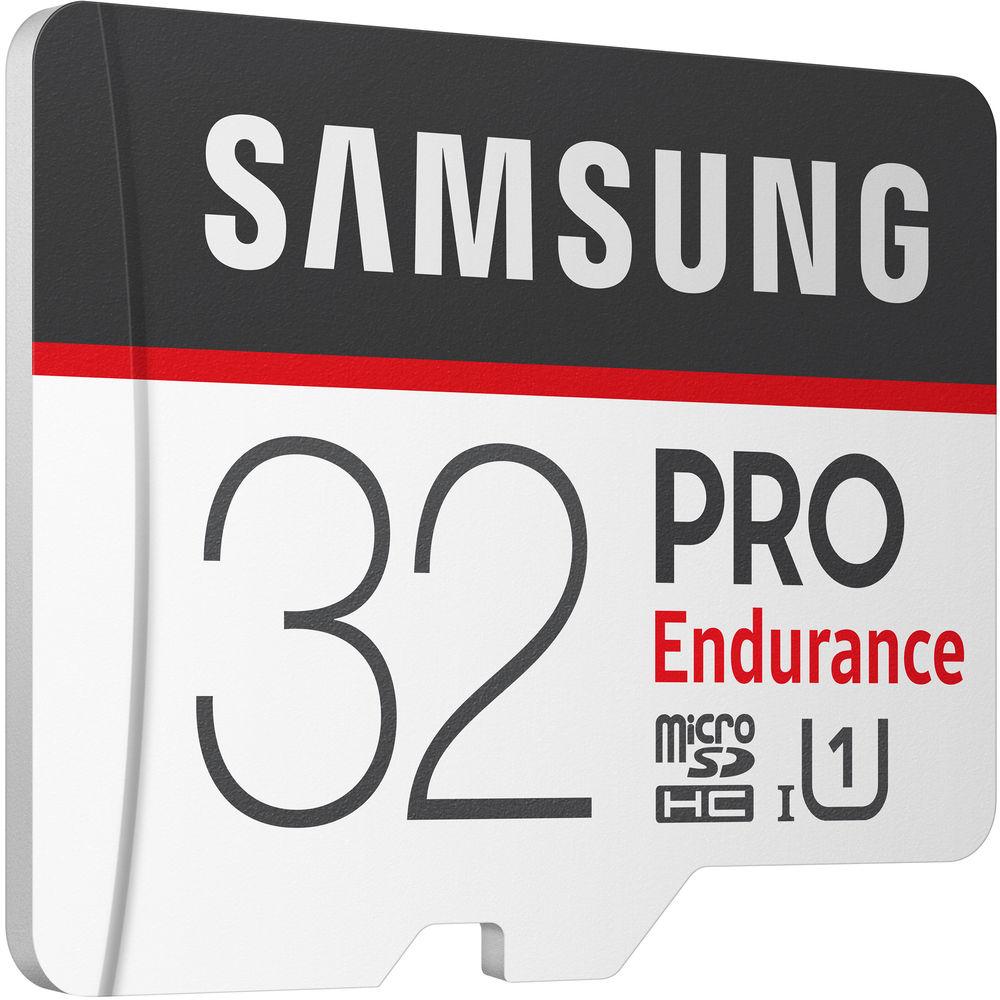 Samsung 32GB PRO Endurance UHS-I microSDHC Memory Card