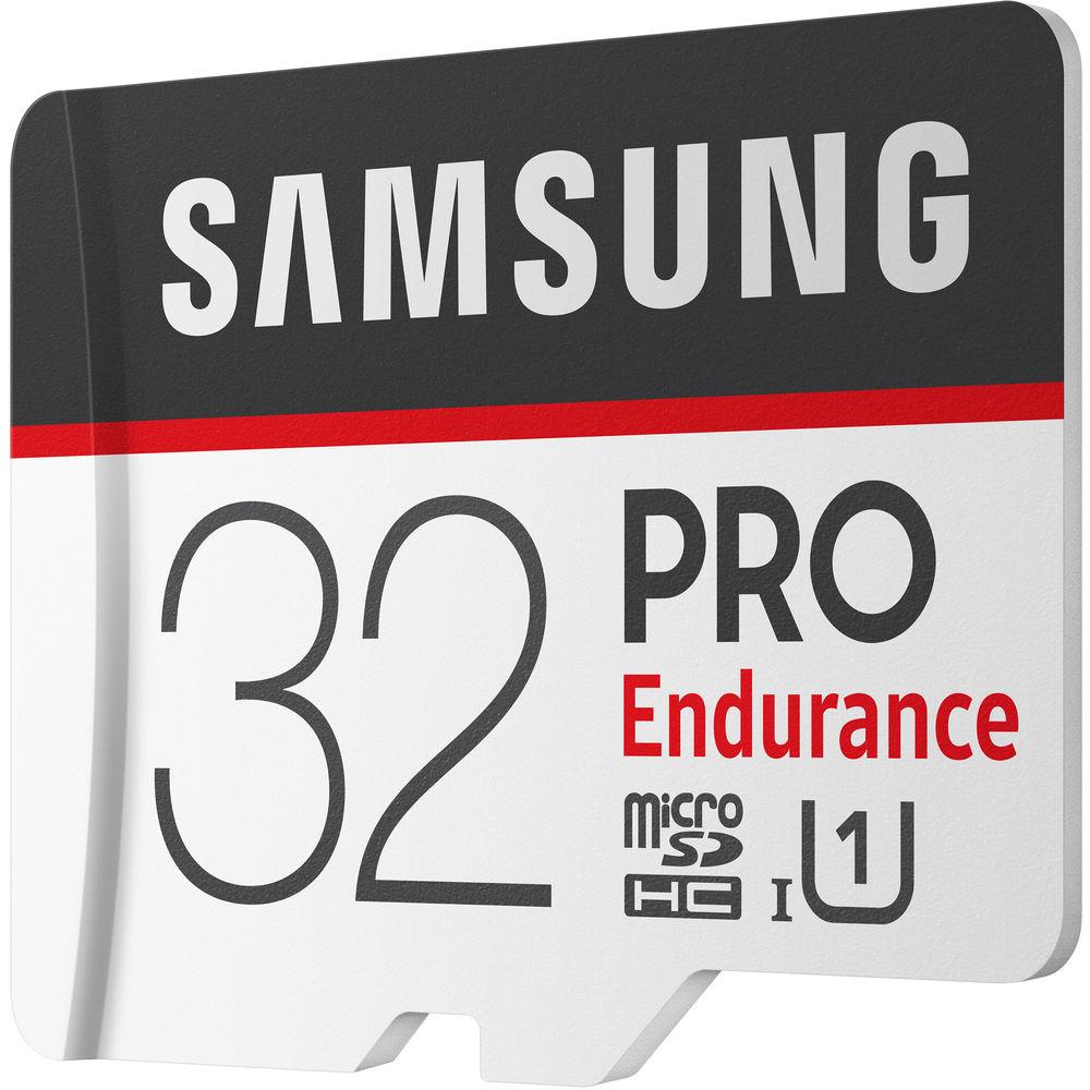 Samsung 32GB PRO Endurance UHS-I microSDHC Memory Card