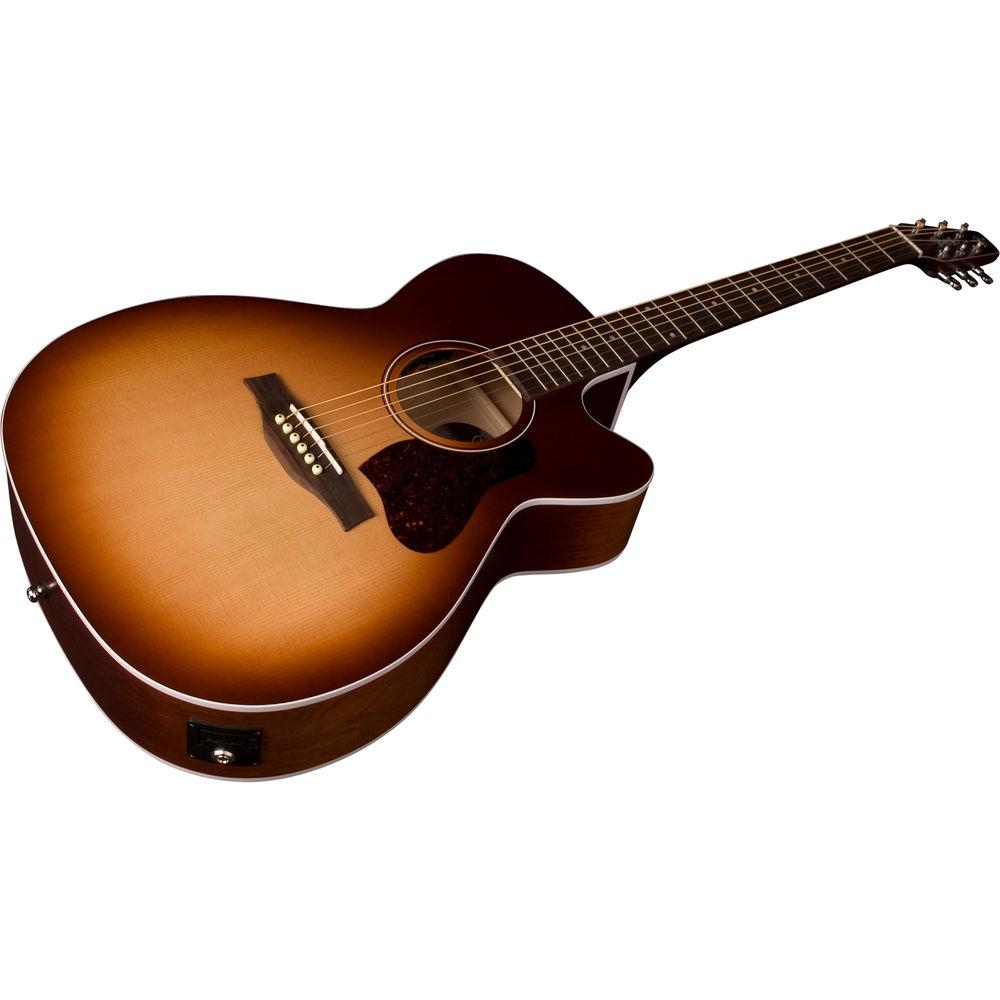 Seagull Guitars Entourage Rustic CW Concert Hall Acoustic Electric Guitar