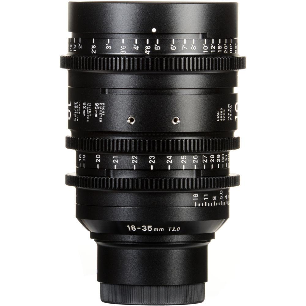 Sigma 18-35mm T2 Fully Luminous High-Speed Zoom Lens