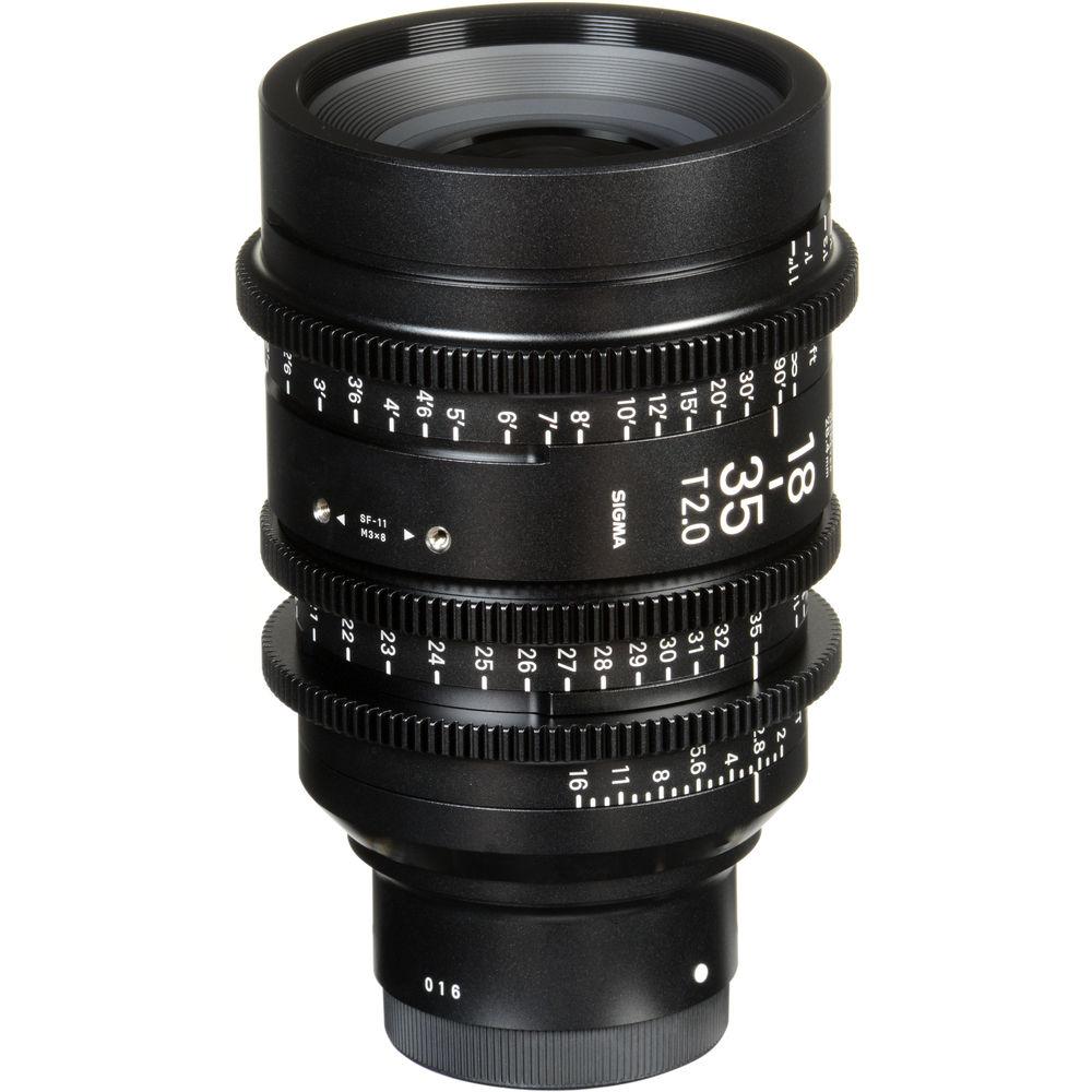 Sigma 18-35mm T2 Fully Luminous High-Speed Zoom Lens
