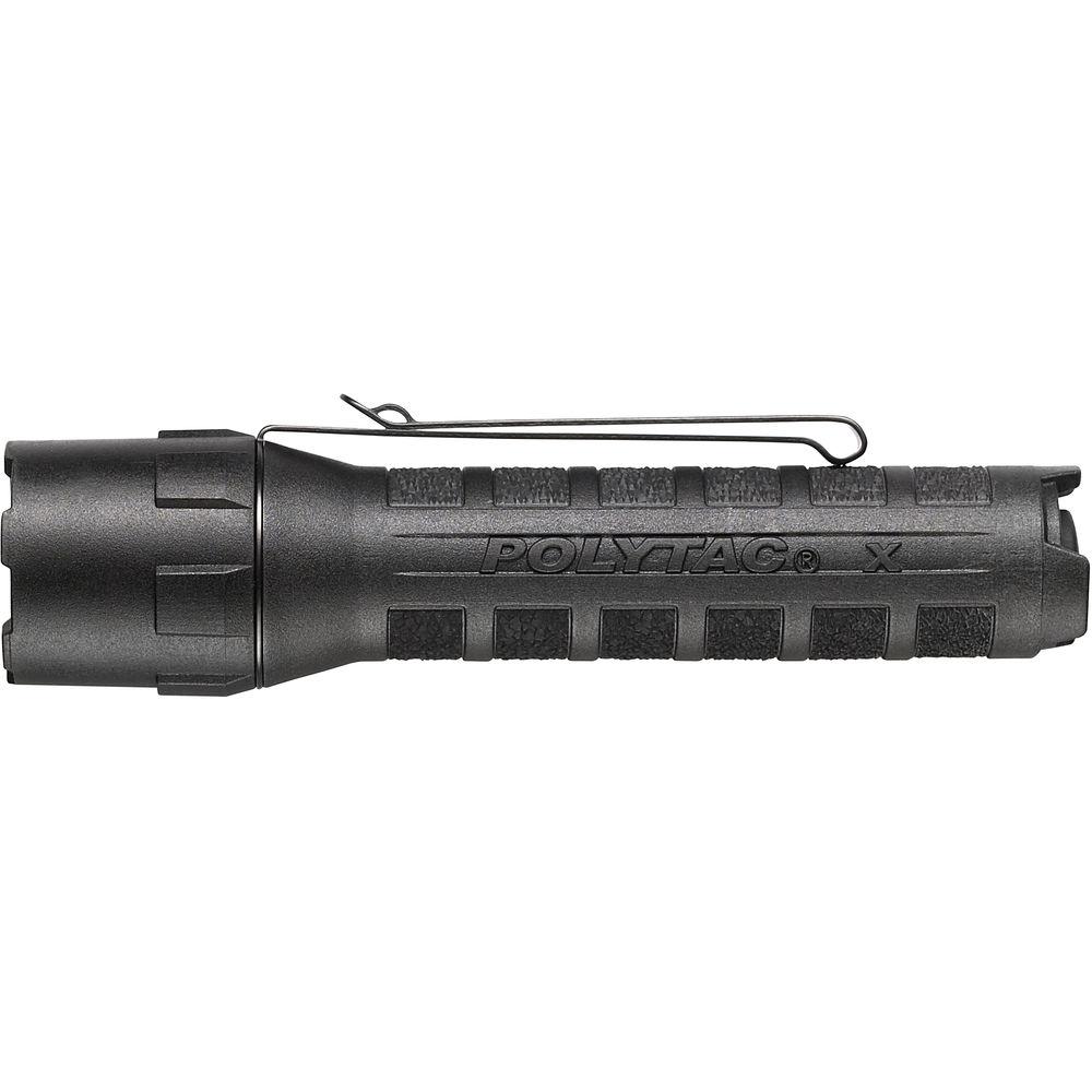 Streamlight Polytac X Multifuel Tactical Flashlight with Two CR123A Batteries