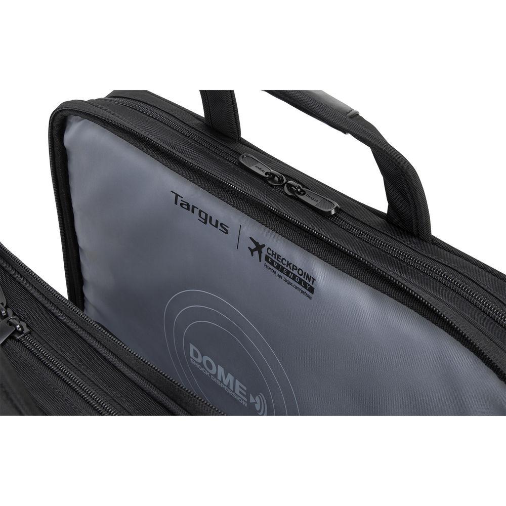 Targus 17" Blacktop Deluxe Checkpoint-Friendly Briefcase