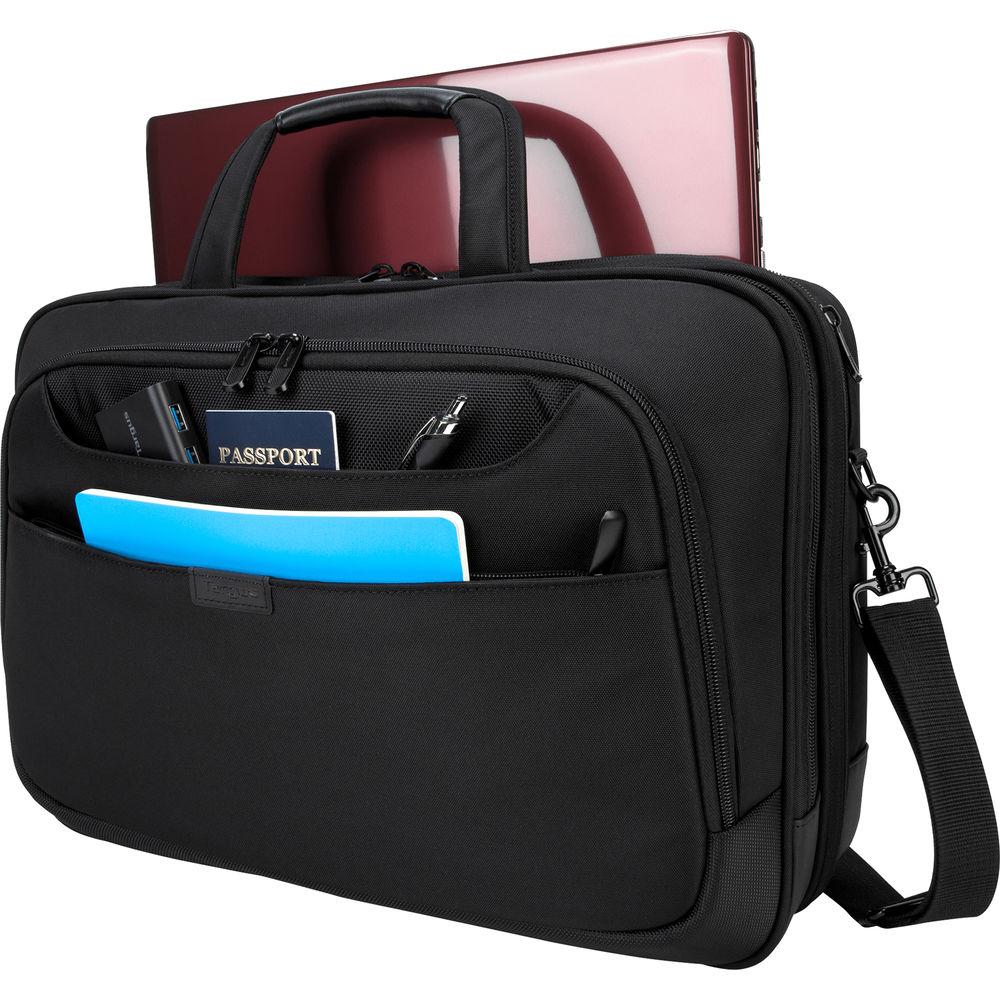 Targus 17" Blacktop Deluxe Checkpoint-Friendly Briefcase