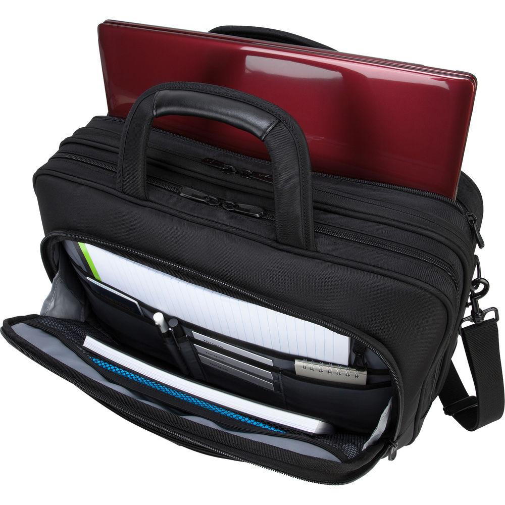 Targus 17" Blacktop Deluxe Checkpoint-Friendly Briefcase