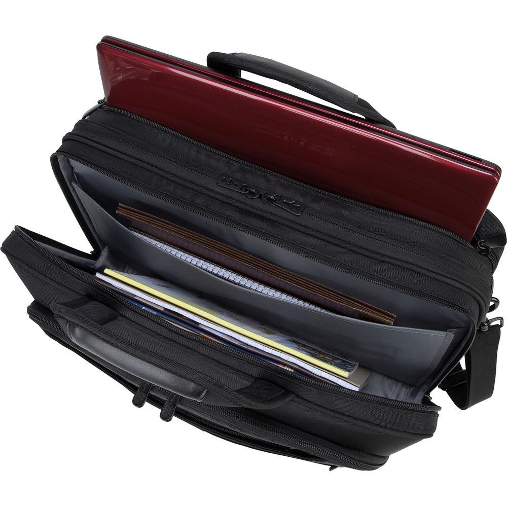 Targus 17" Blacktop Deluxe Checkpoint-Friendly Briefcase