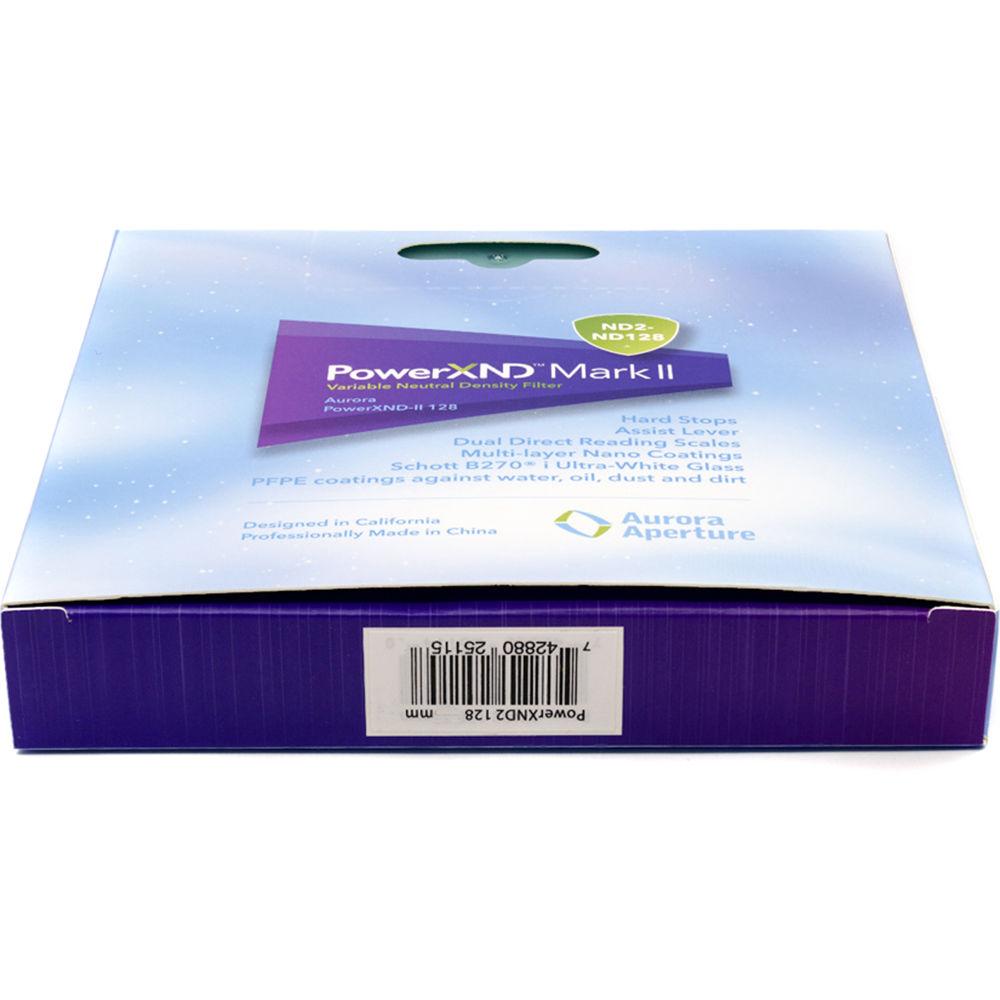 Aurora-Aperture 58mm Power XND Mark II Variable ND 0.3 to 2.1 Filter