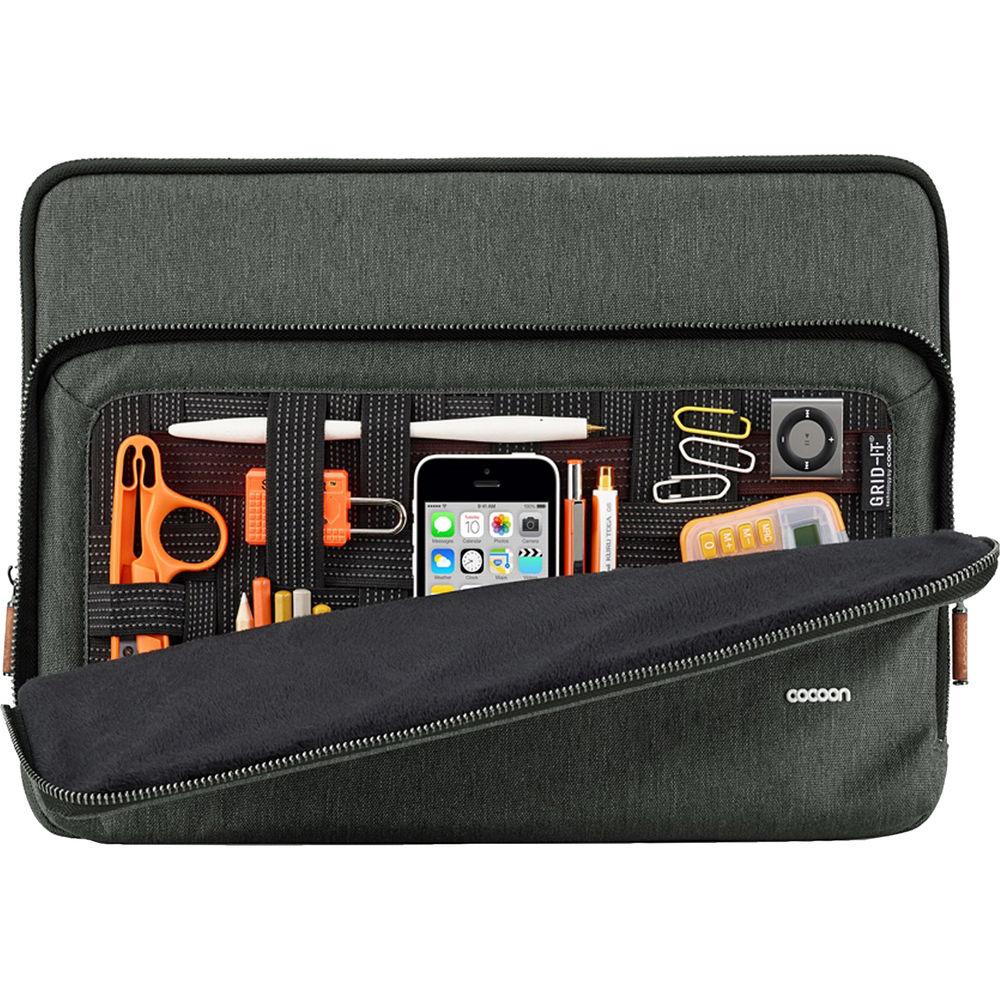 Cocoon Graphite Sleeve with GRID-IT! Organizer for 13" MacBook Pro with Retina Display