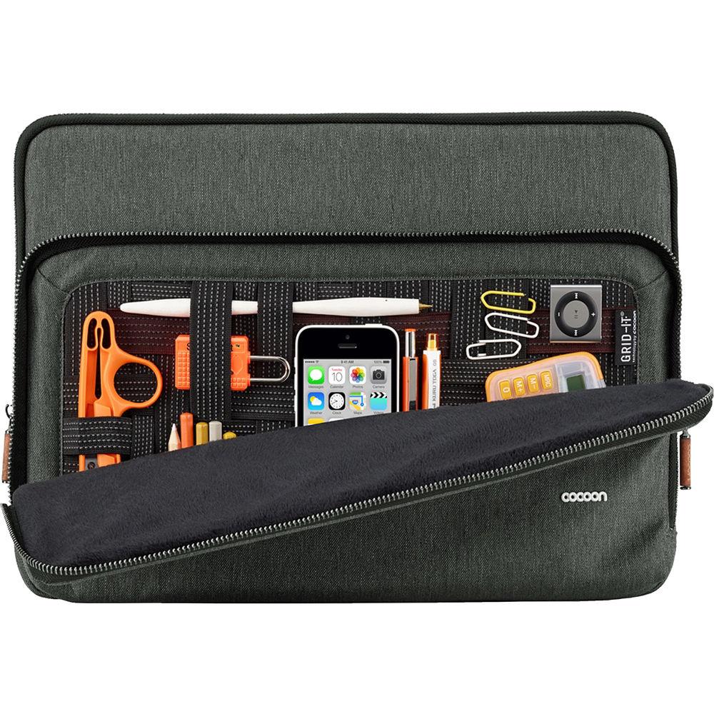 Cocoon Graphite Sleeve with GRID-IT! Organizer for 15" MacBook Pro