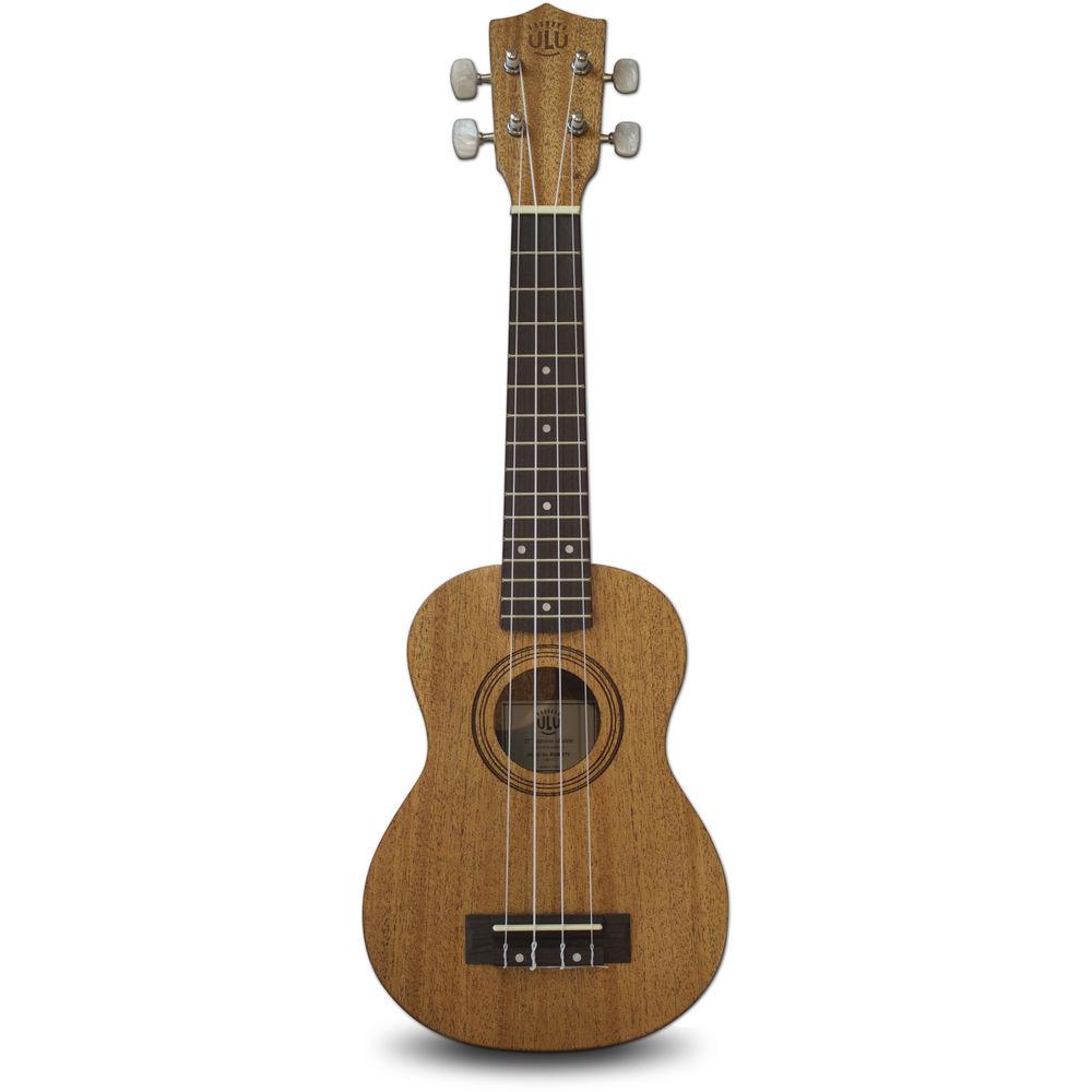 eMedia Music Mahogany Ukulele Pack Soprano Ukulele with Gig Bag, Accessories, and Instructional Materials