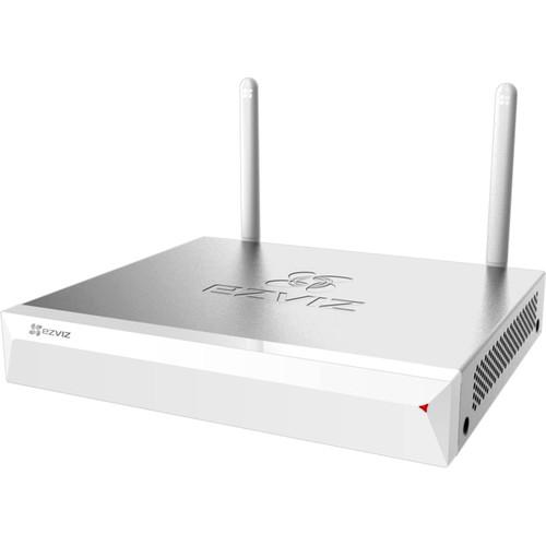 ezviz 8-Channel 1080p Wi-Fi NVR with 1TB HDD & 4 1080p Wi-Fi Outdoor Night Vision Bullet Cameras