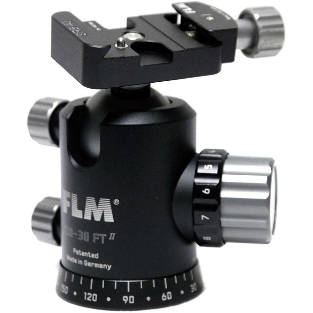 FLM CB-38FTR Professional FT Series Ball Head with SRB-40 QR Clamp