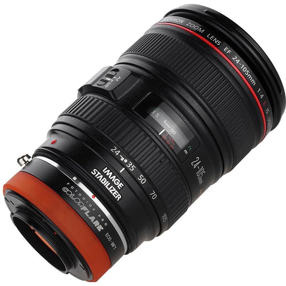 FotodioX ArtFX ColorFlare Micro Four Thirds Mount to Canon EOS Lens Adapter