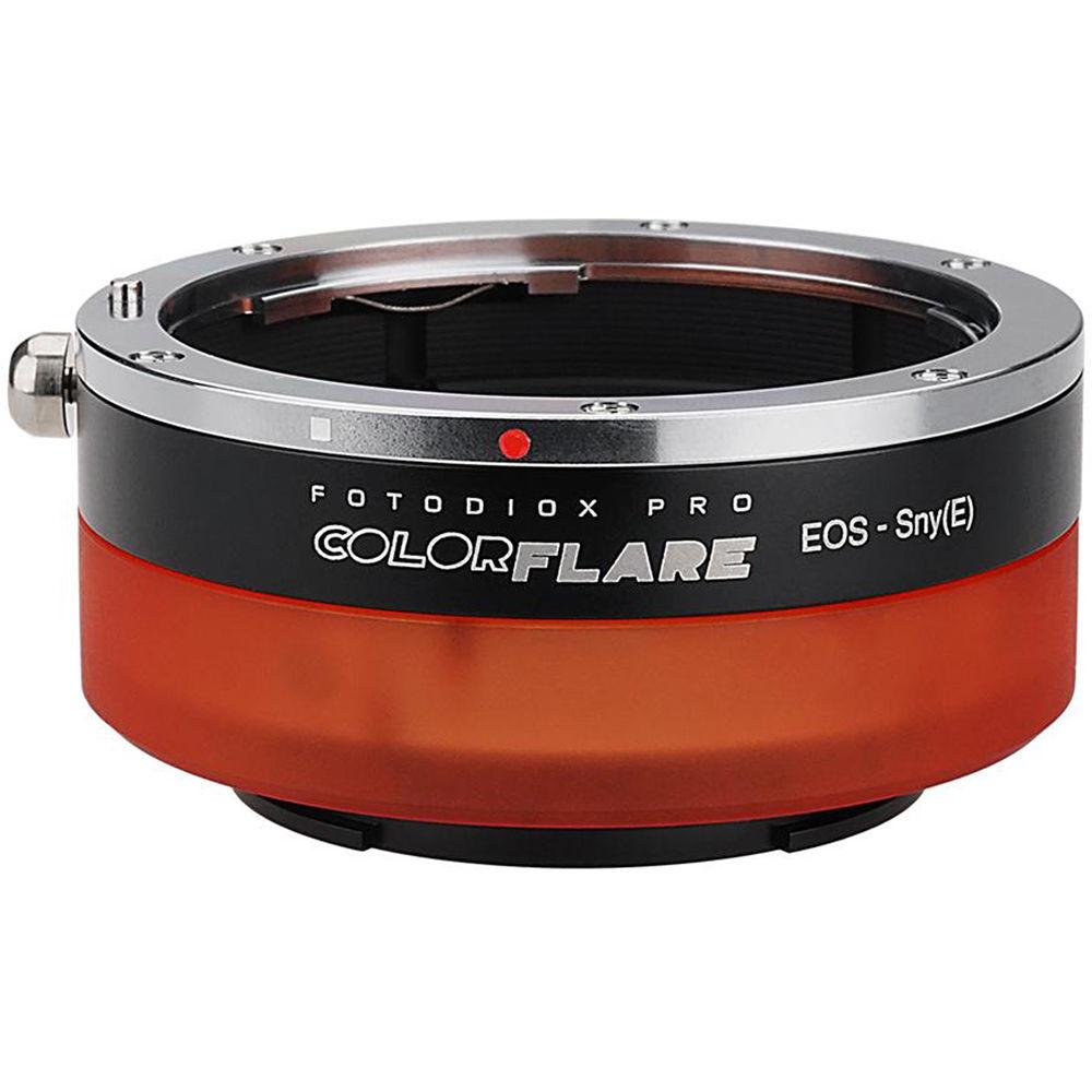 FotodioX ArtFX ColorFlare Sony E-Mount to Canon EOS Lens Adapter