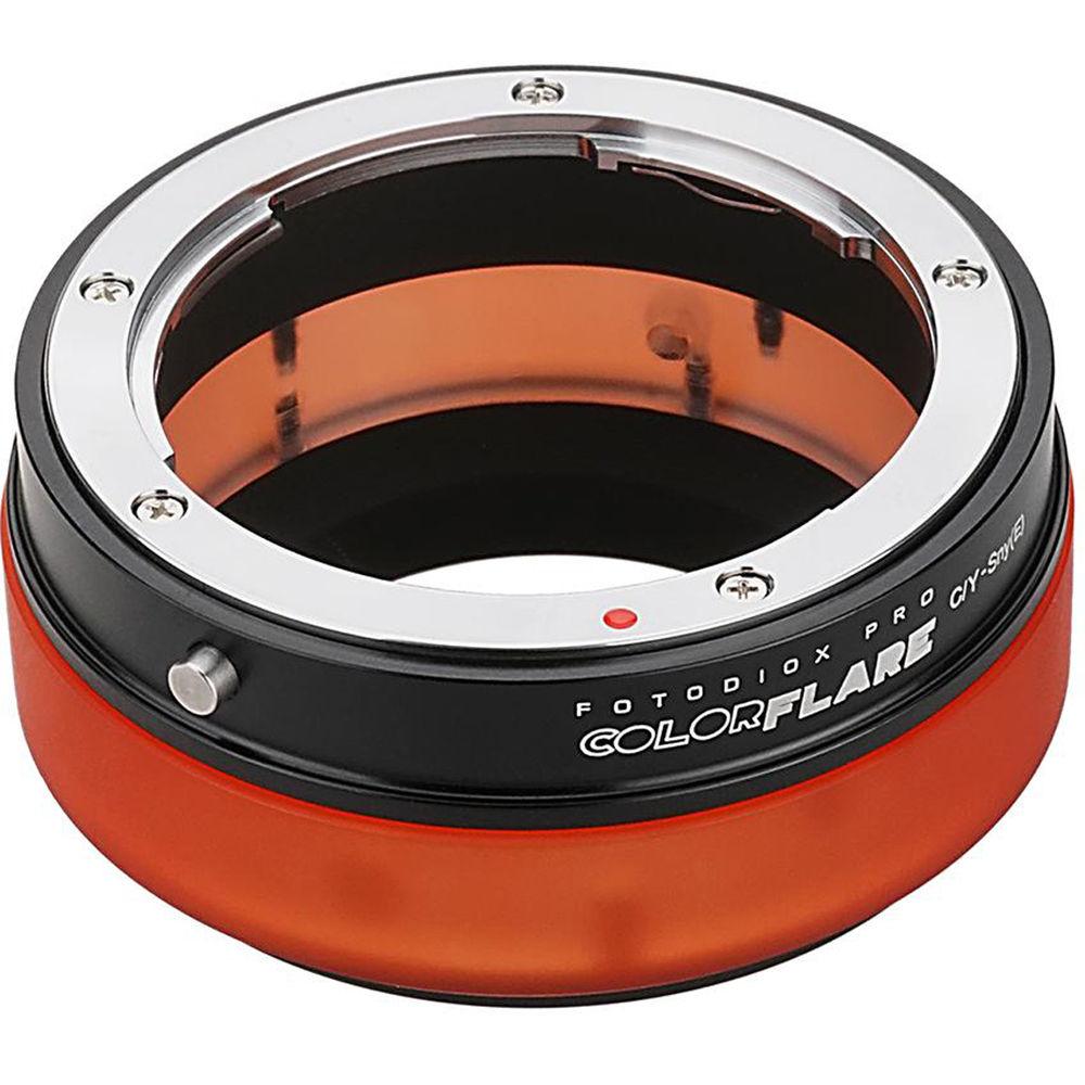 FotodioX ArtFX ColorFlare Sony E-Mount to Contax Yashica Lens Adapter