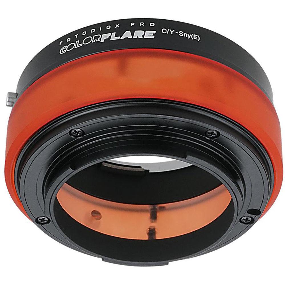 FotodioX ArtFX ColorFlare Sony E-Mount to Contax Yashica Lens Adapter