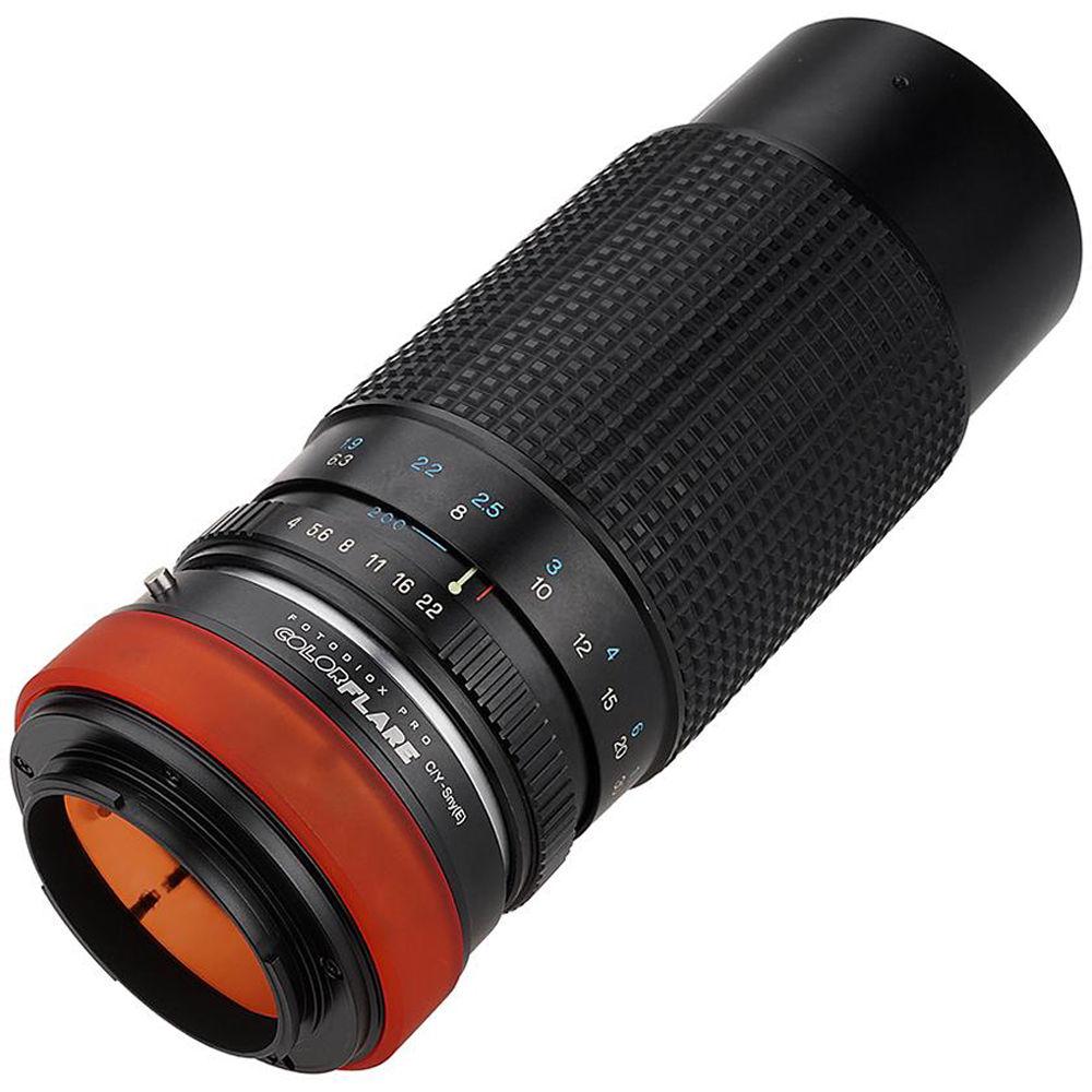 FotodioX ArtFX ColorFlare Sony E-Mount to Contax Yashica Lens Adapter