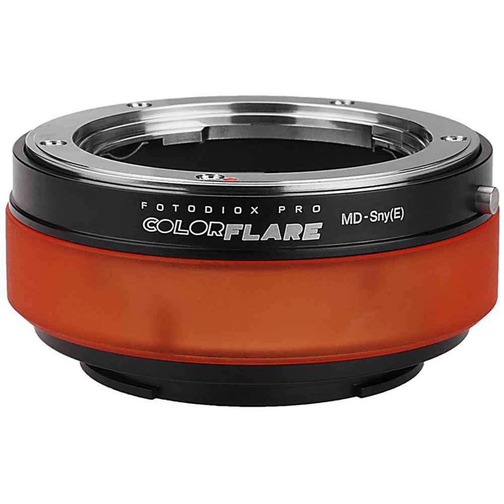 FotodioX ArtFX ColorFlare Sony E-Mount to Minolta MD Lens Adapter