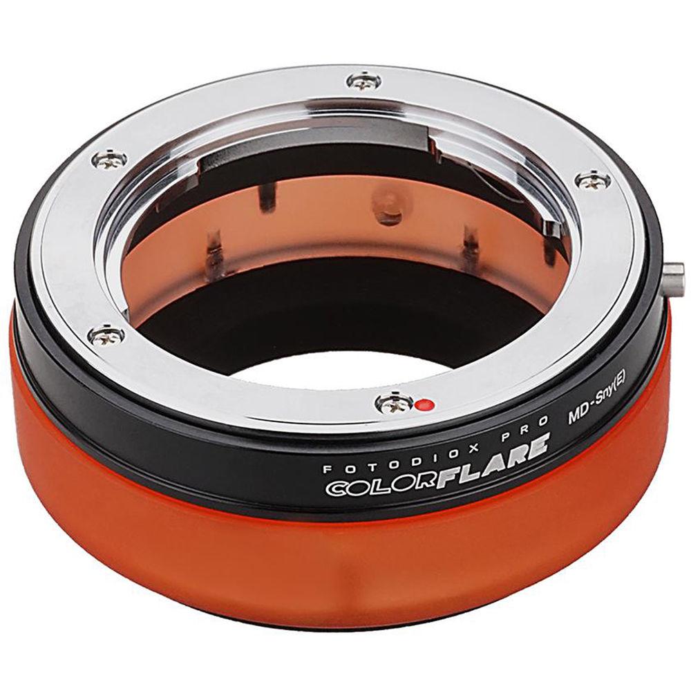 FotodioX ArtFX ColorFlare Sony E-Mount to Minolta MD Lens Adapter
