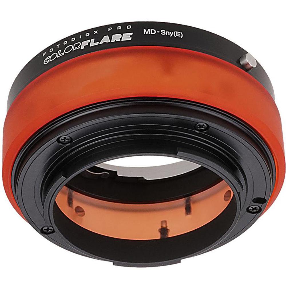 FotodioX ArtFX ColorFlare Sony E-Mount to Minolta MD Lens Adapter