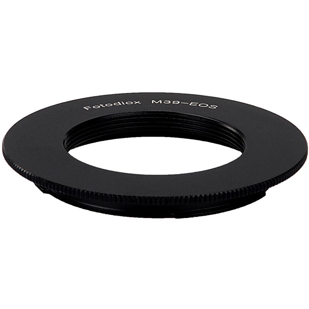 FotodioX Lens Mount Adapter with Generation v10 Focus Confirmation Chip for M39-Mount Lens to Canon EF or EF-S Mount Camera