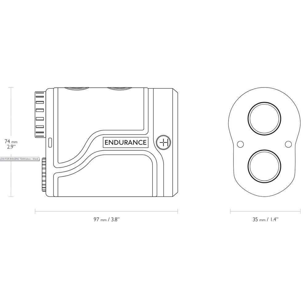 Hawke Sport Optics 6x21 Endurance 1500 Laser Rangefinder