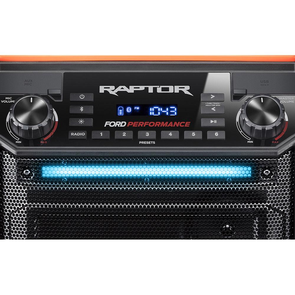 ION Audio Raptor Wireless Water-Resistant 100W Speaker System