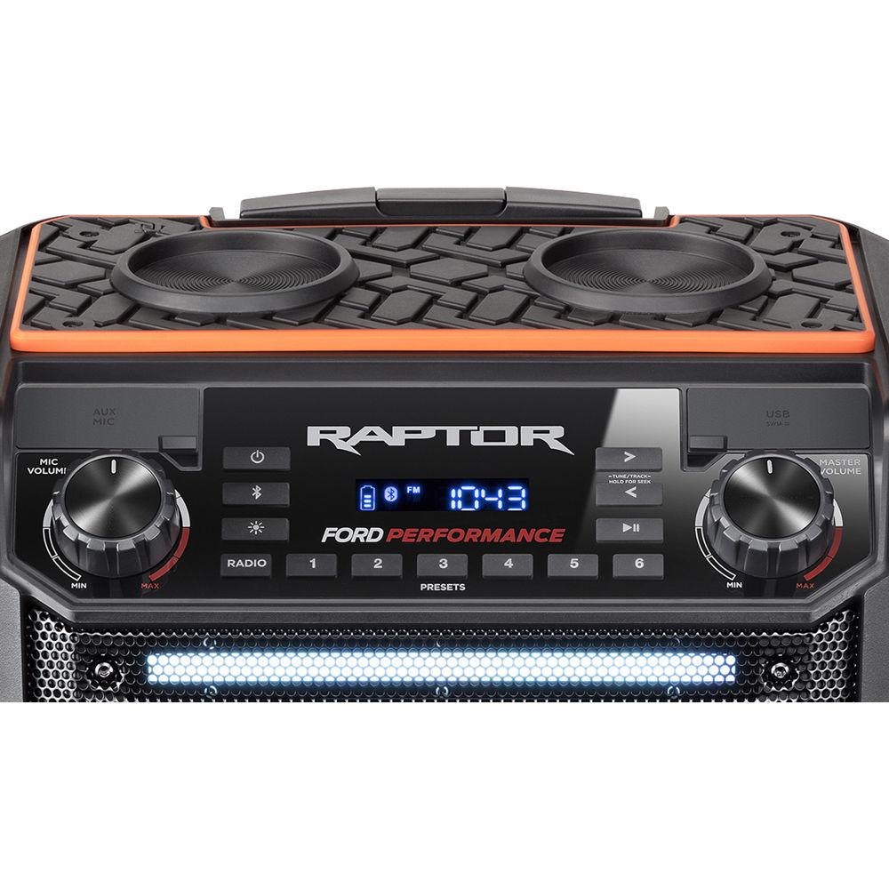 ION Audio Raptor Wireless Water-Resistant 100W Speaker System