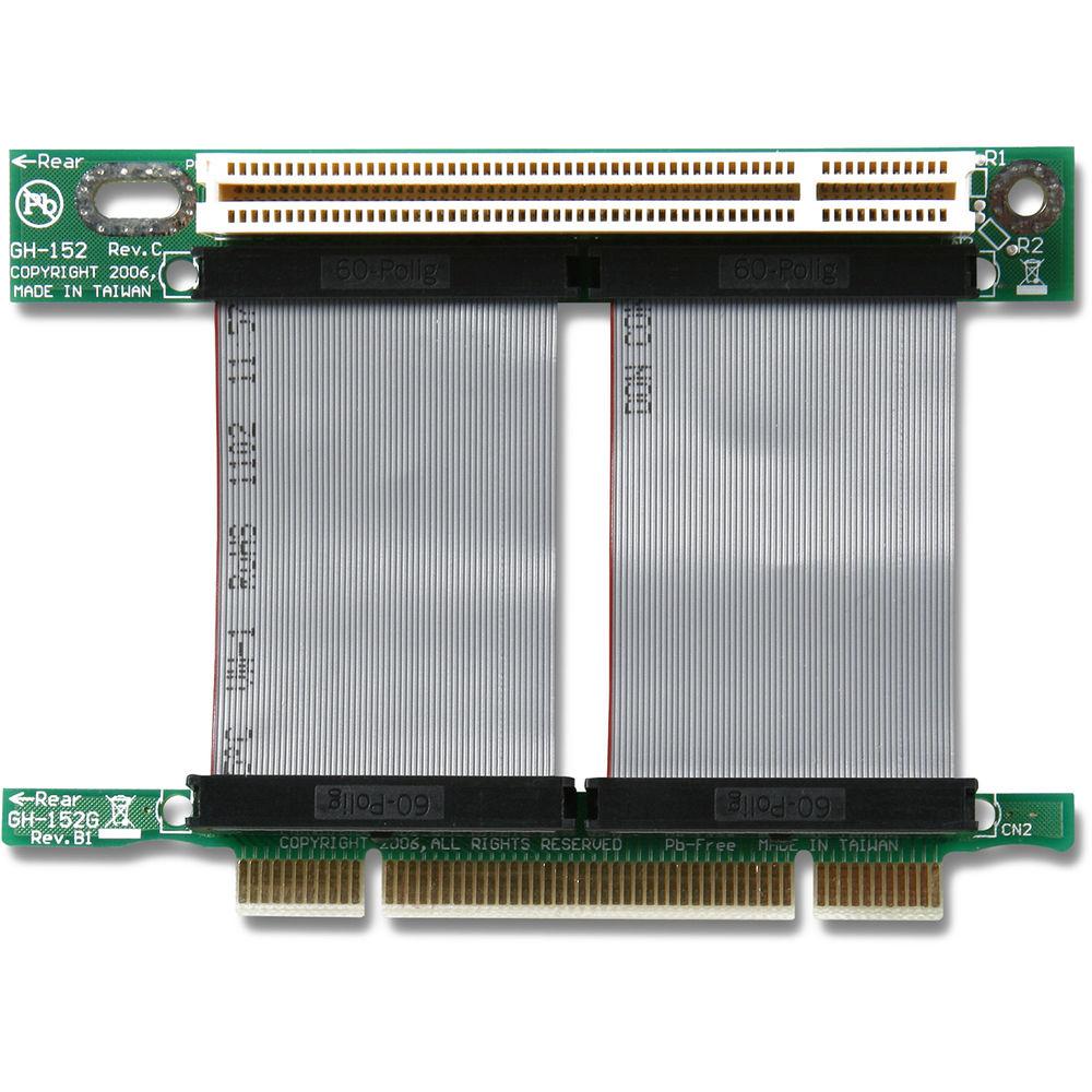 iStarUSA PCI to PCI Riser Card with 2" Ribbon Cable