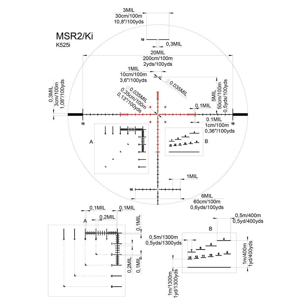 Kahles 5-25x56 K525i Riflescope