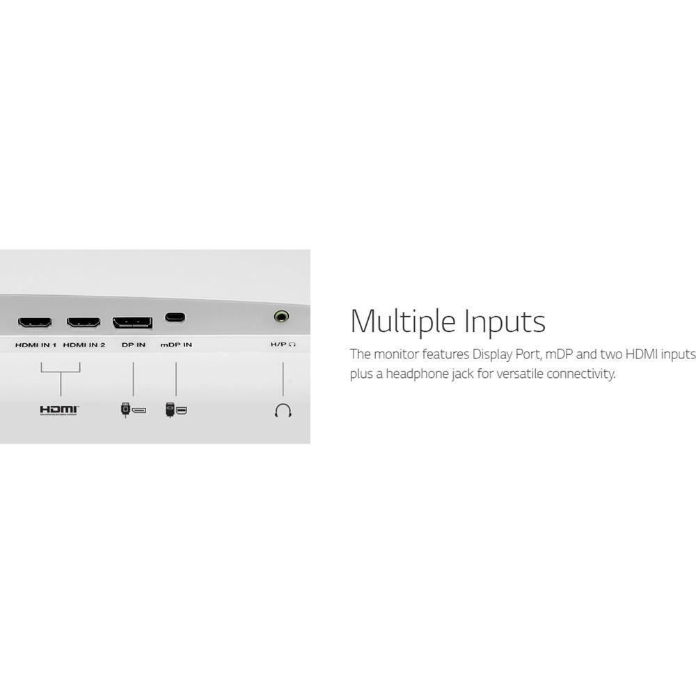 LG 32QK500-W 31.5" 16:9 FreeSync IPS Gaming Monitor