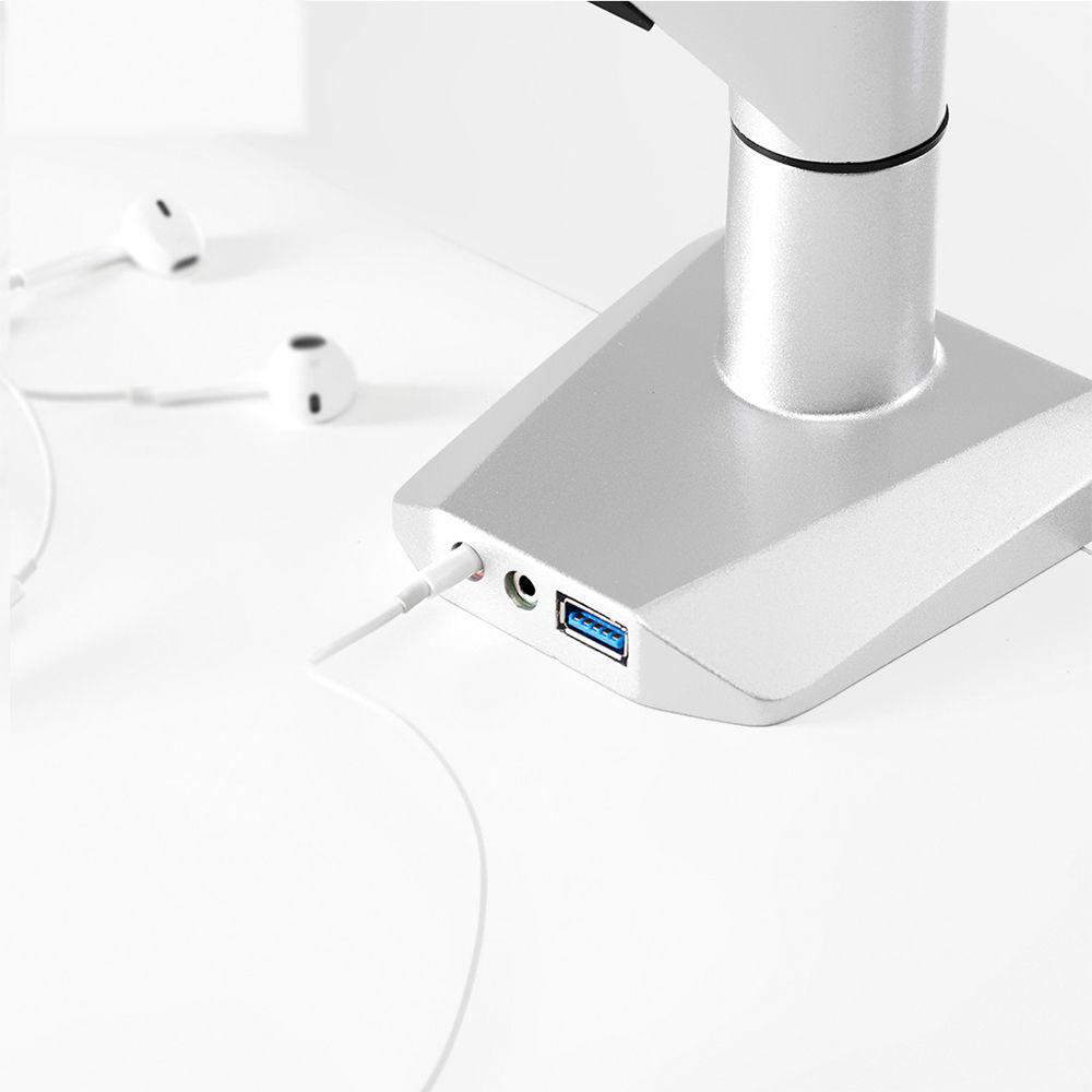 Loctek D7A Gas Spring Single Monitor Arm