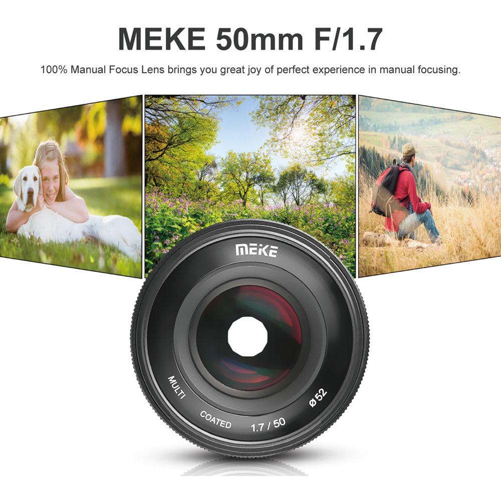 Meike MK-50mm f 1.7 Lens for Sony E