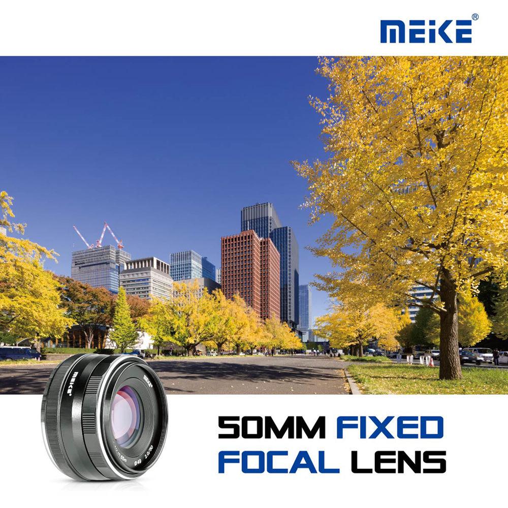 Meike MK-50mm f 2 Lens for Micro Four Thirds