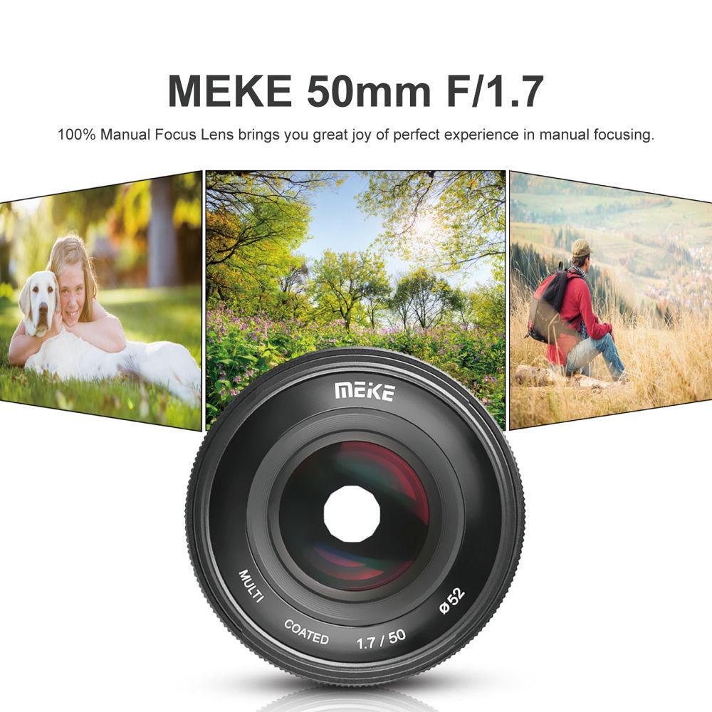 Meike MK-50mm f 2 Lens for Micro Four Thirds