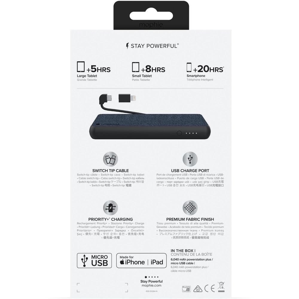 mophie powerstation plus 6040mAh Portable Charger