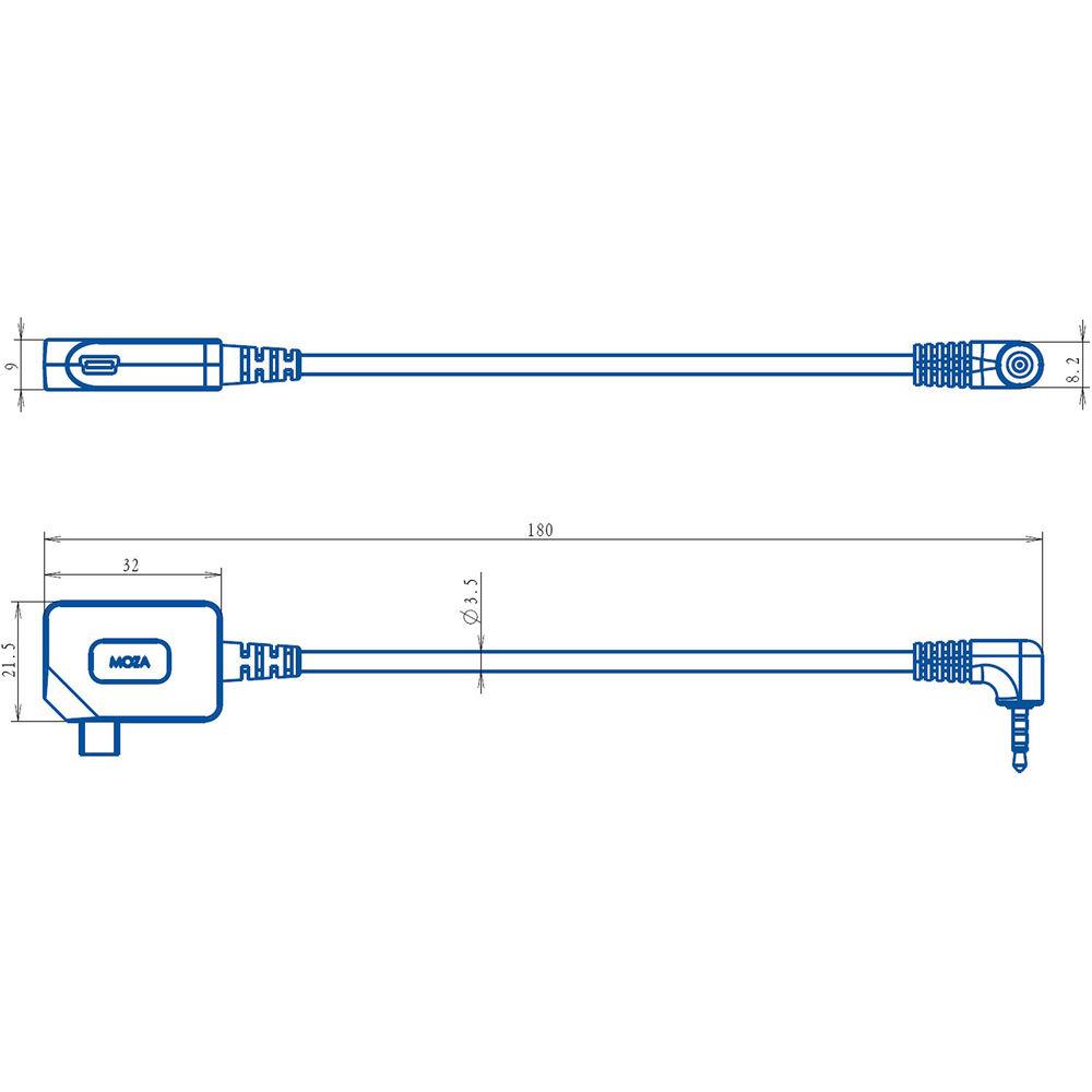 Moza AirCross Shutter Cable for Panasonic GH5s GH5 GH4 GH3